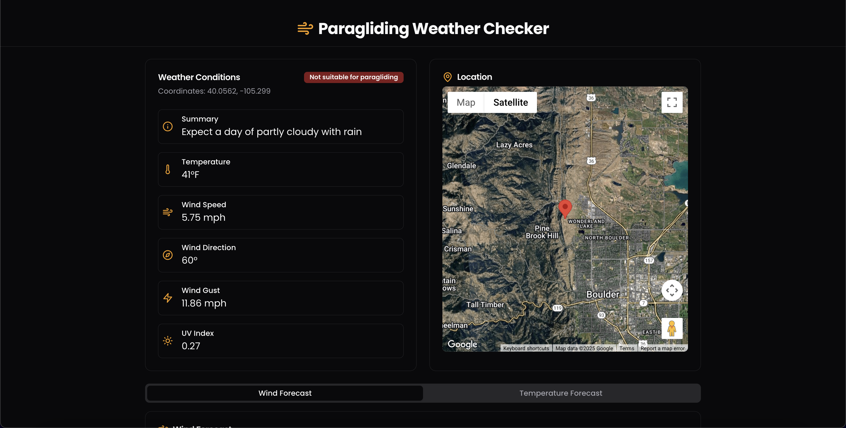 Paragliding Weather Checker - Image 3